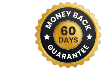 60-day money back guarantee badge for Yu Sleep