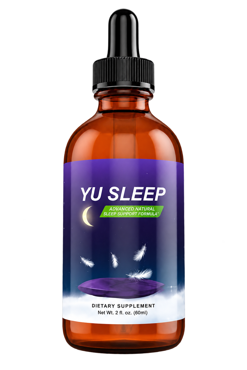 Single Yu Sleep liquid dietary supplement bottle